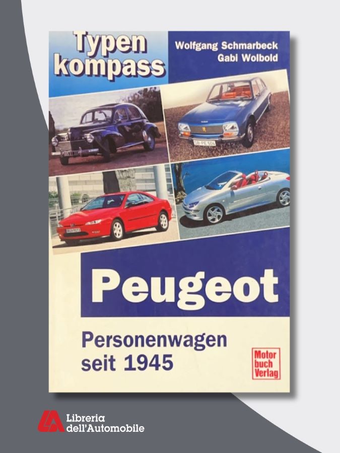 Libreria automobile con fascicolo sui modelli, analisi tecnica e storica, arricchito da immagini e pubblicità d’epoca.