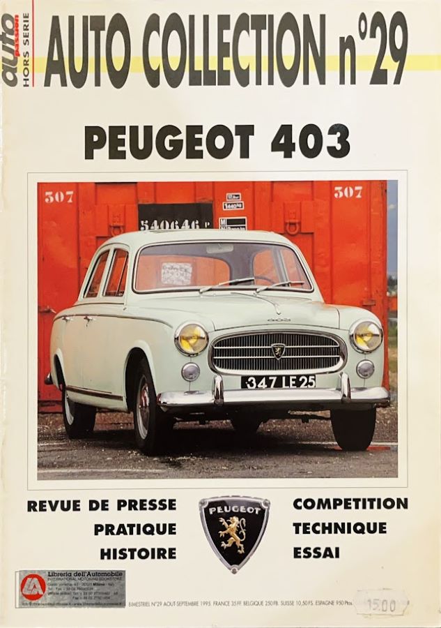 Libreria automobile con analisi tecnica e storica dei modelli, arricchita da immagini e pubblicità d’epoca.