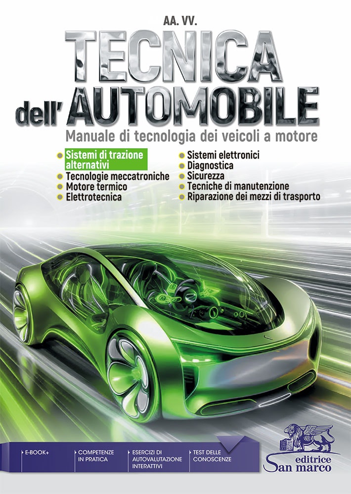 Manuali officina auto sul manuale completo per studenti su veicoli elettrici, ibridi e tecnologie automobilistiche avanzate