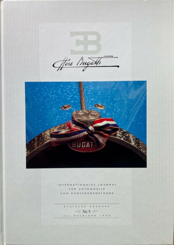 Libri automobilismo sulla storia e le auto di lusso del marchio Bugatti