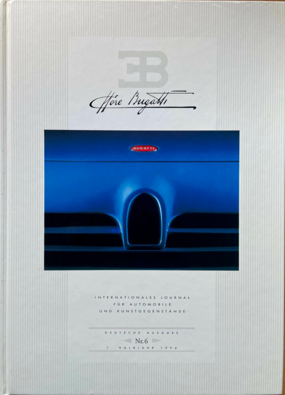 Ferrari collezionismo sulla storia e le vetture Bugatti con fotografie e articoli storici