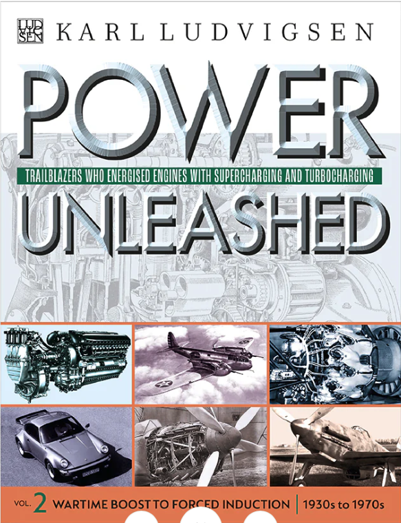 Motorbook sulla storia della sovralimentazione e turbocompressione nei motori auto e aeronautici