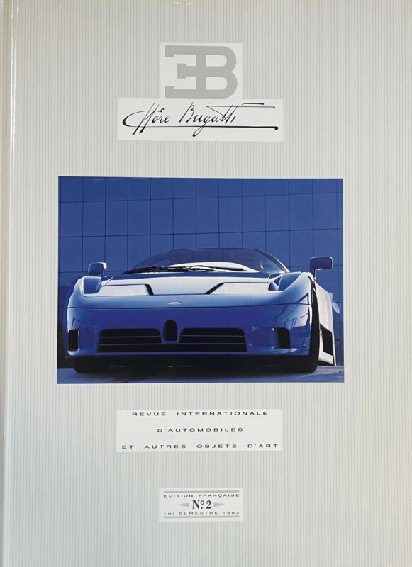 Motorbook sul marchio Bugatti con articoli storici e fotografie per appassionati e collezionisti