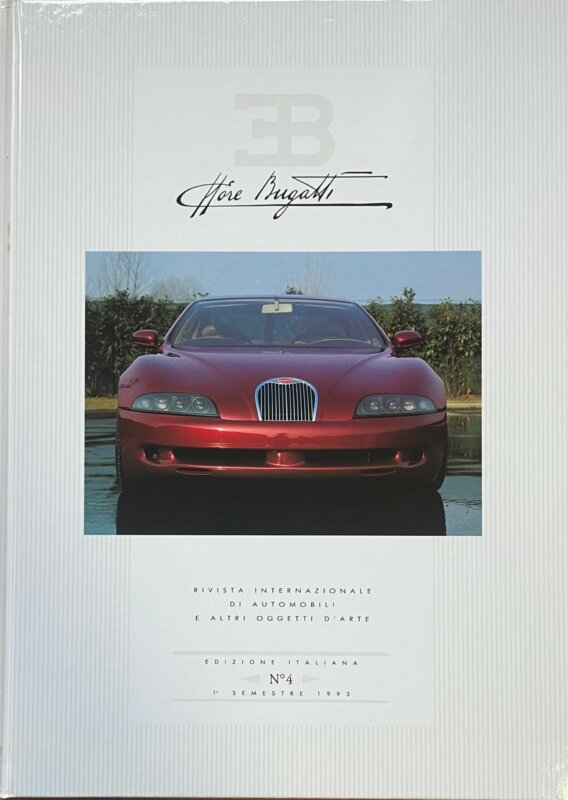 Motorbook dedicato al mondo Bugatti con articoli storici e fotografie d’epoca