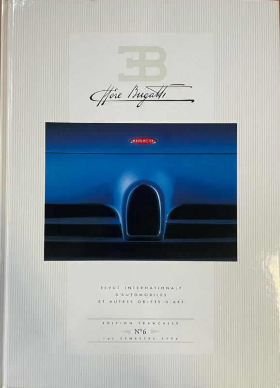 Libri automobilismo sulla storia e le auto iconiche del marchio Bugatti