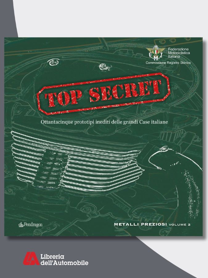 Manuali Officina Moto con schede e immagini di prototipi italiani mai prodotti