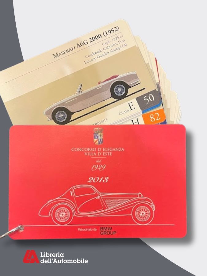 Libri Automobilismo che presenta le vetture e i concorrenti del Concorso d’Eleganza Villa d’Este 2013