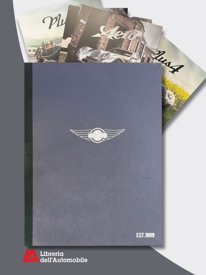 Motorbook sulla storia e i modelli iconici della Morgan con schede tecniche illustrate