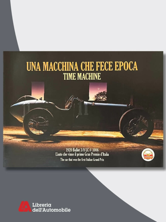 Libri automobilismo sulla storia della leggendaria vettura Ballot 3/8 LC del 1920