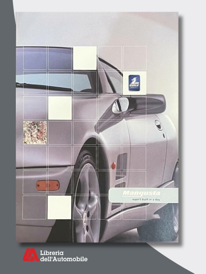 Libri automobilismo dedicati alla rara sportiva Qvale Mangusta prodotta tra 2000 e 2002