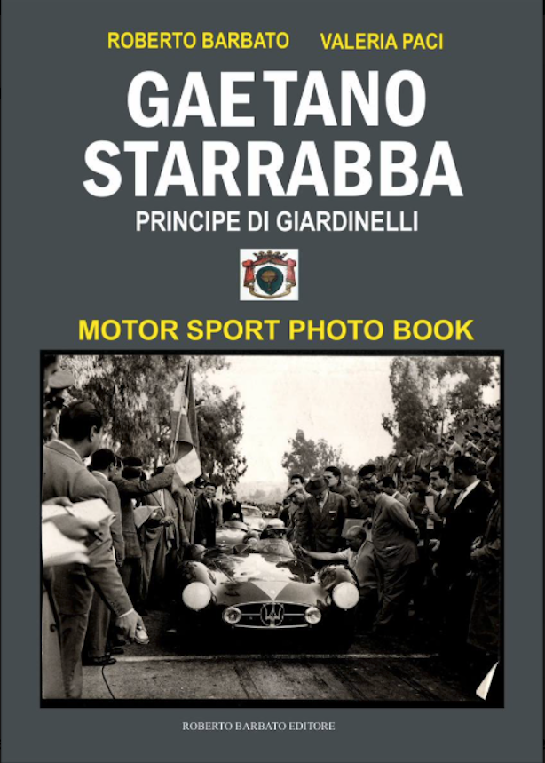 Libri automobilismo con immagini storiche delle gare e auto di Starrabba
