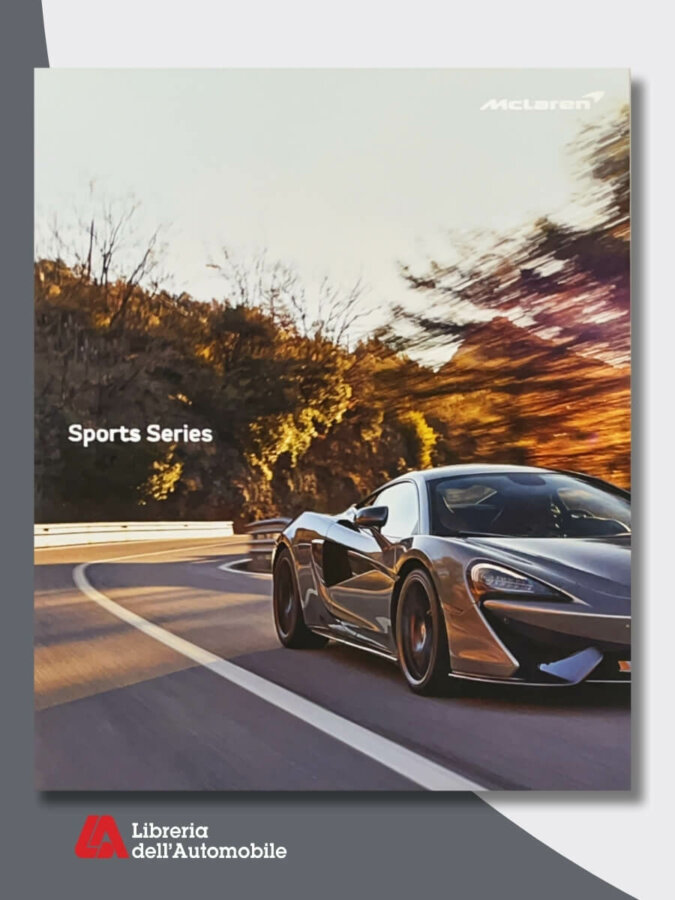 Motorbook che racconta l’identità e le caratteristiche delle sportive McLaren Sport Series