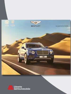 Libri automobilismo con immagini e dettagli della gamma Bentley Bentayga SUV di lusso