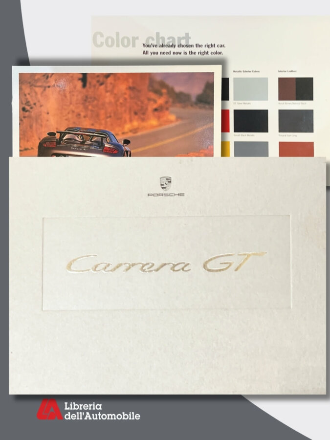 Motorbook dedicato alla Porsche Carrera GT tra V10, design e prestazioni estreme