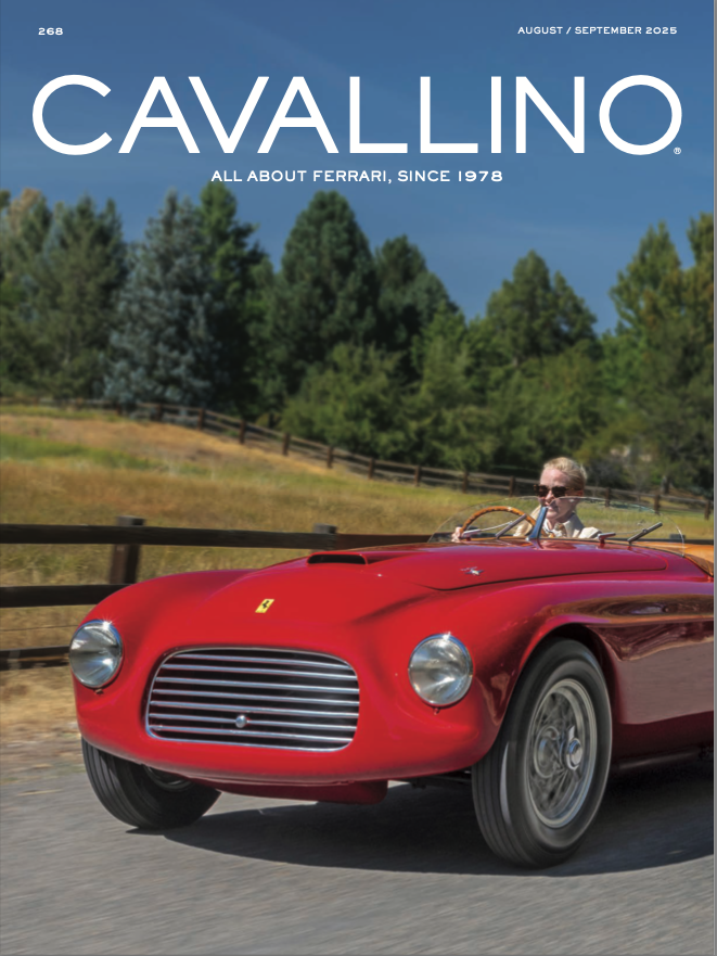 Ferrari collezionismo con storie e immagini delle prime Ferrari e della stagione F1 2025