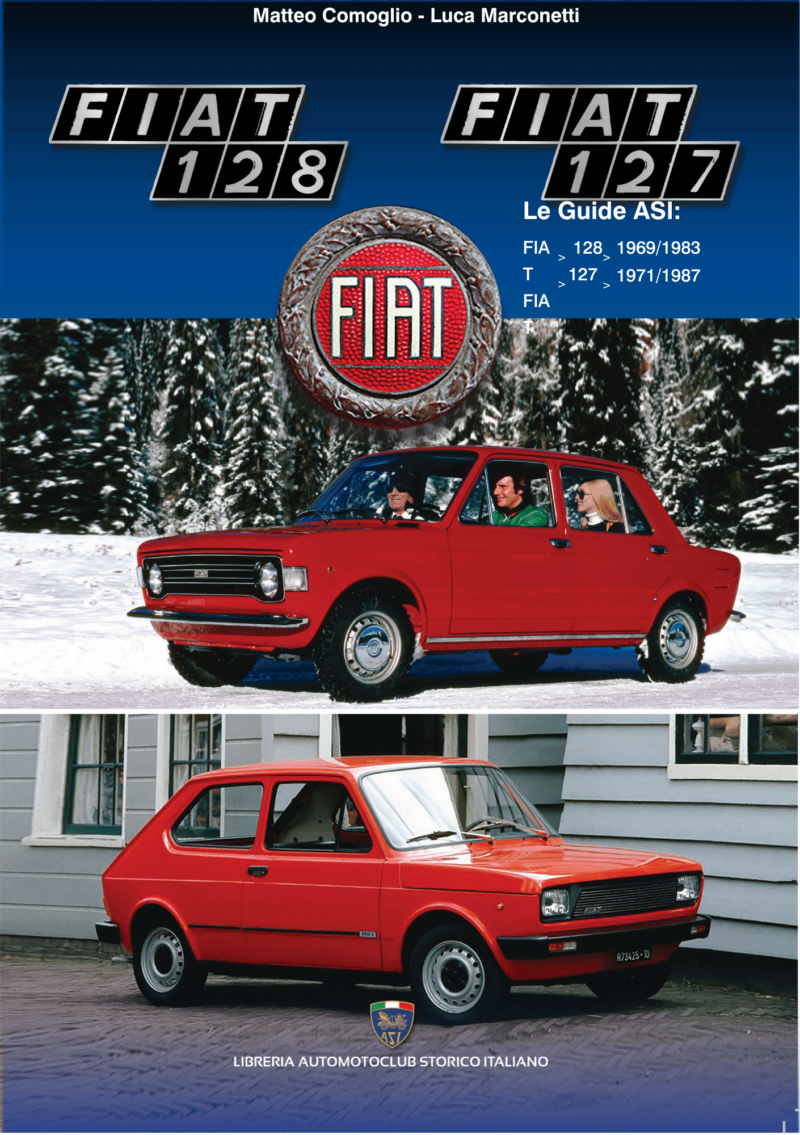 libri sulle fiat 128 e 127. le guide dell'ASI da libreria dell'automobile