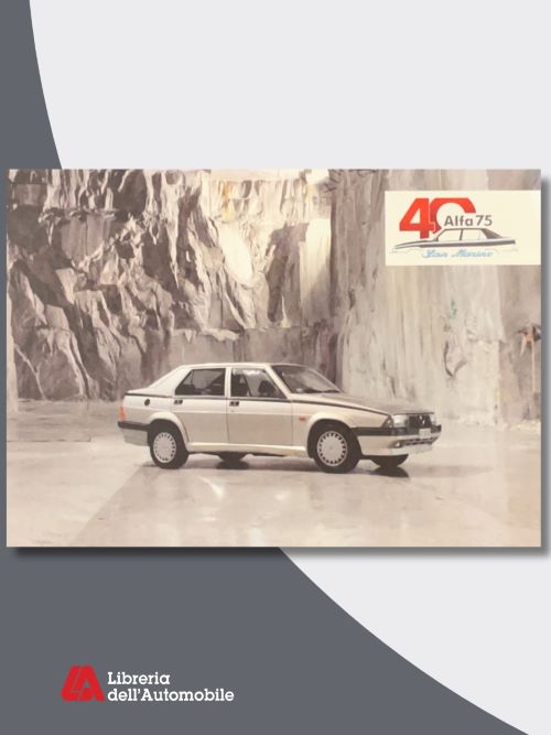 Cartolina 40° Alfa 75 A San Marino