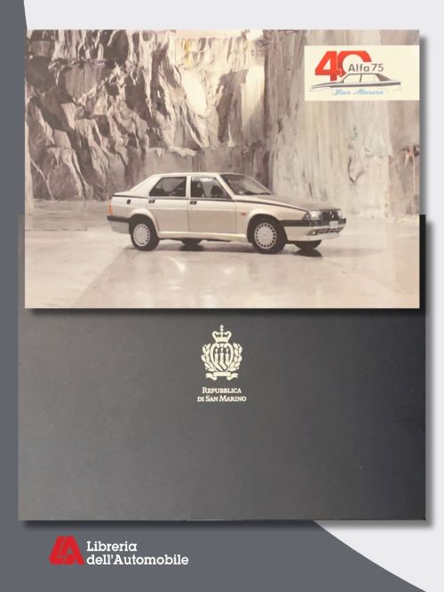 Folder 40° Alfa 75 A San Marino