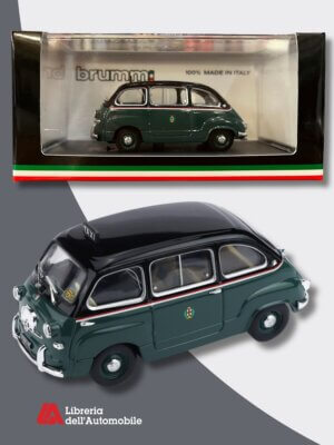 Fiat Multipla 1956 Taxi Milano 1:43 Model R251