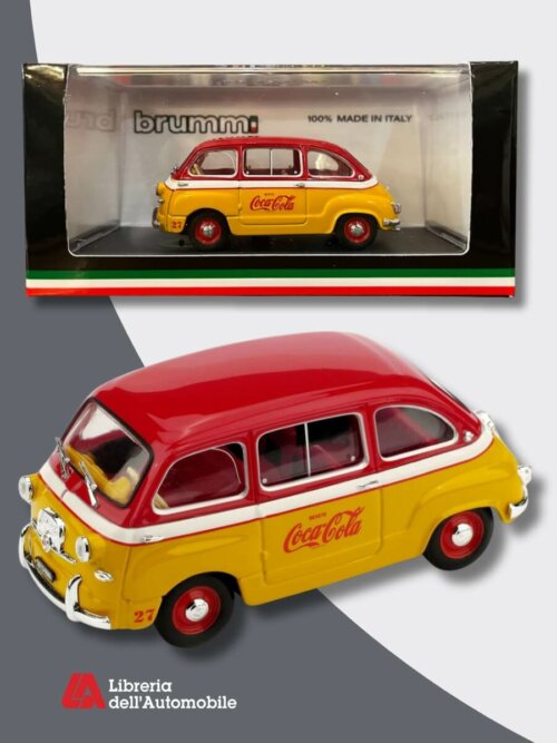 Fiat 600 Multipla Coca-Cola Olimpiadi 60 1:43 Model R482