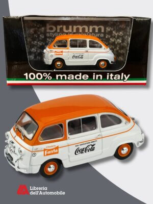 Fiat 600D Multipla Commerciale Fanta 61 1:43 Model R648