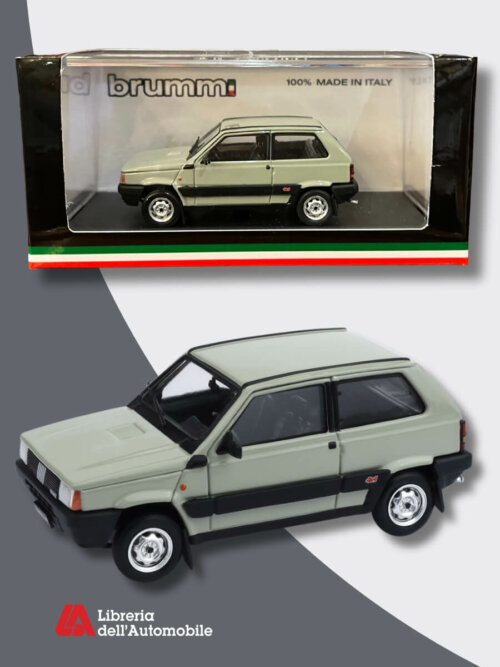 Fiat Panda 4x4 1986 Grigio Olso 1:43 Model R613-02