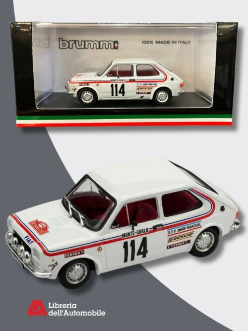 Fiat 127 Rally Monte-Carlo 1973 #114 1:43 Model R551