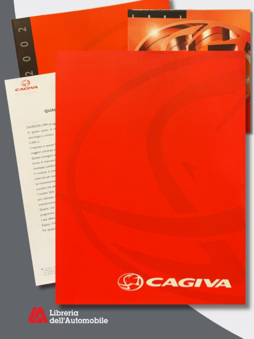Cartella Stampa Cagiva Catalogo Produzione Modelli 2002