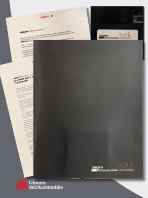 Cartella Stampa Ducati MH 900 + Floppy